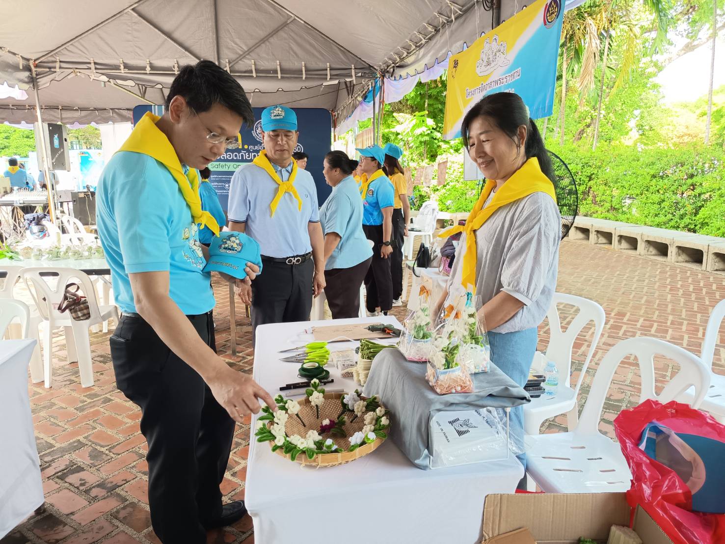 [ทดลอง] รายงานผลการดำเนินงานกิจกรรมจิตอาสาฯ